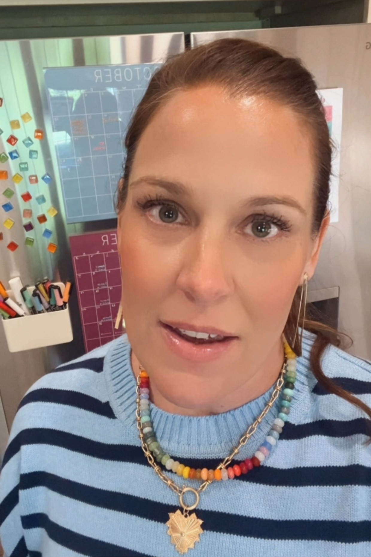 Got lots of questions about my blue striped sweater and my necklaces, so I’m linking them for you here ❤️ The gold necklace is on major sale right now 🙌🏻

#LTKSeasonal #LTKFindsUnder50 #LTKOver40