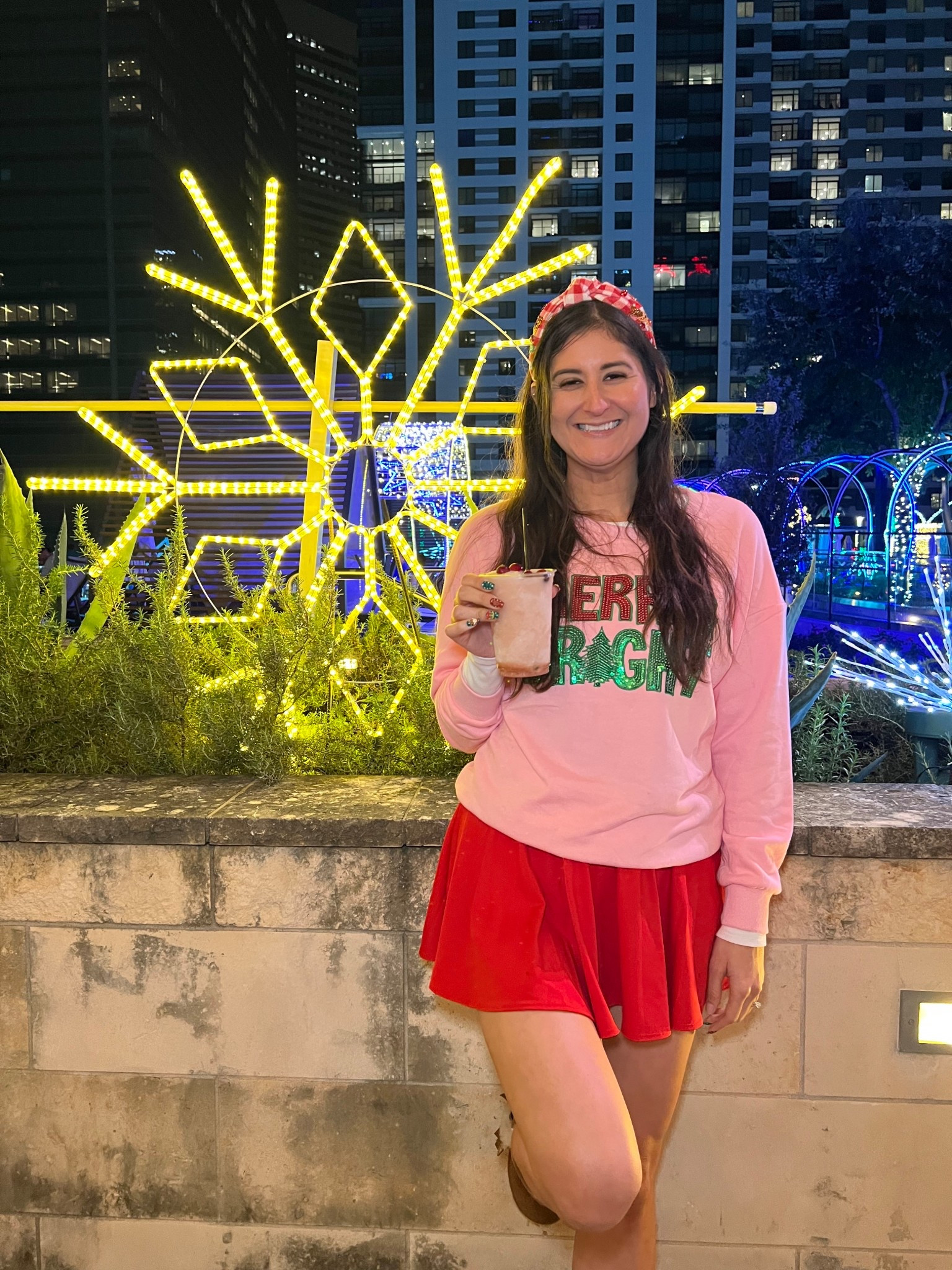 Last minute Christmas outfit idea.

#LTKSeasonal #LTKHoliday #LTKFindsUnder50