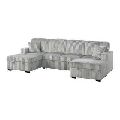 3-Piece Convertible Sectional | Wayfair North America