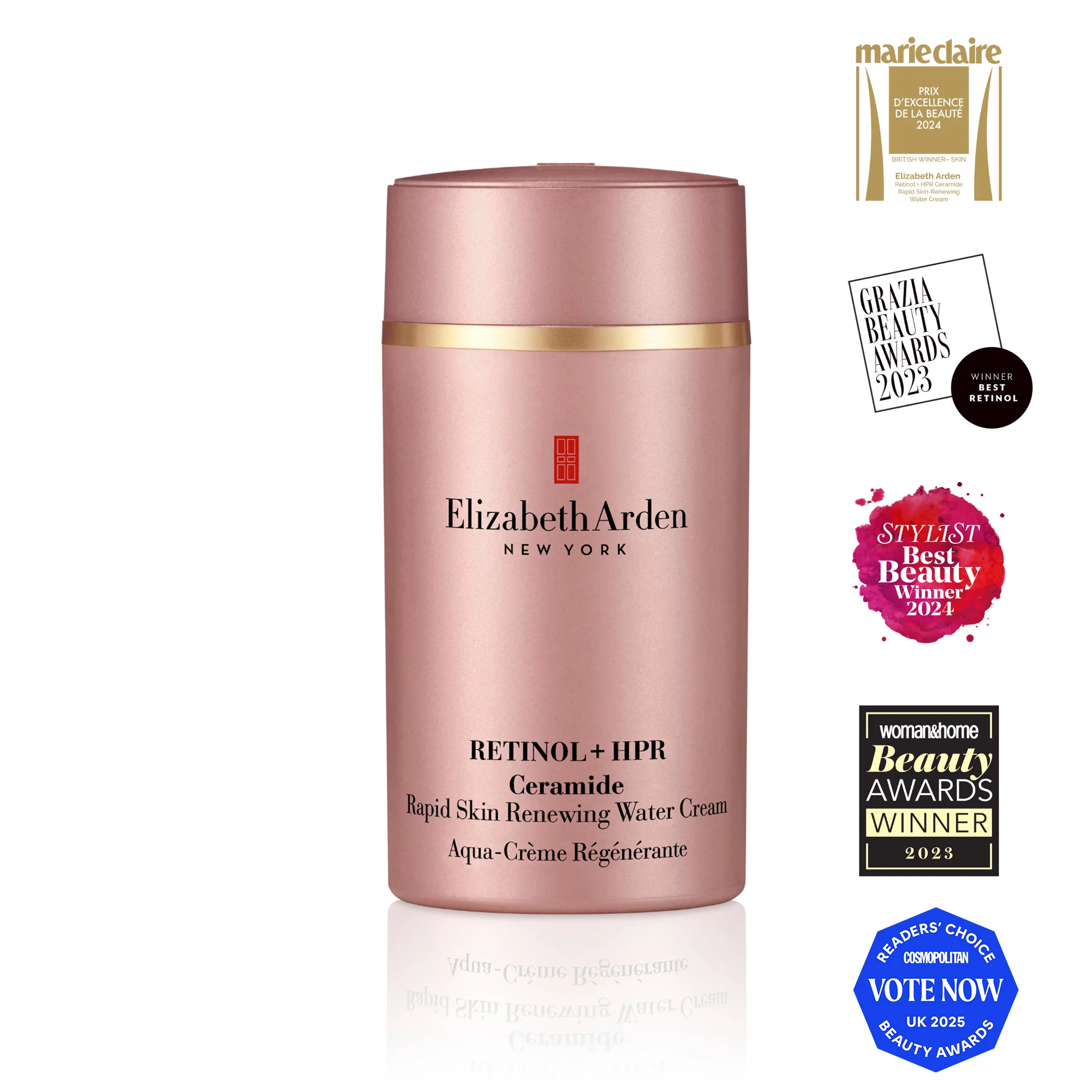 Retinol + HPR Ceramide Rapid Skin-Renewing Water Cream | Elizabeth Arden UK
