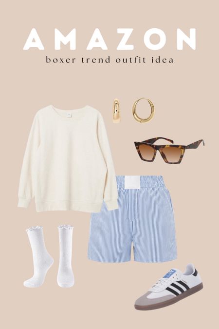 Amazon outfit idea 






Trend alert. Boxer trend. Affordable fashion. Budget style. Outfit idea. Summer style. Spring fashion  

#LTKfindsunder100 #LTKstyletip #LTKSeasonal