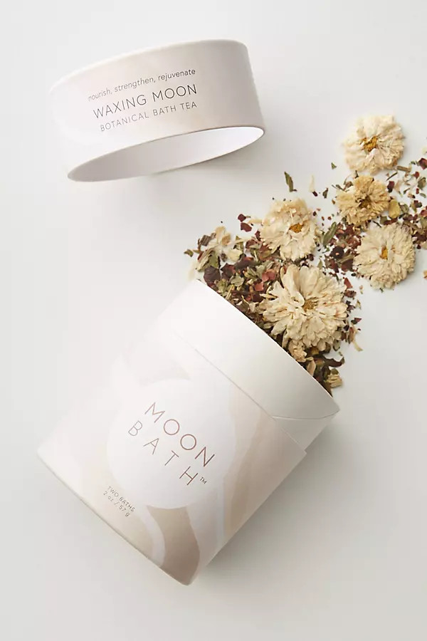 Moon Bath Waxing Moon Botanical Bath Tea By Moon Bath in Orange | Anthropologie (US)