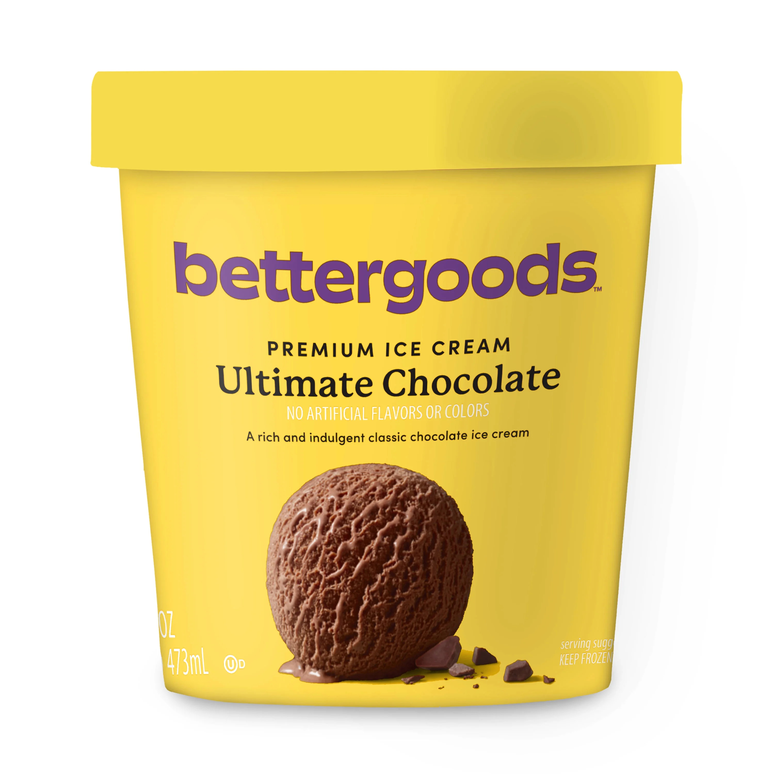 bettergoods Ultimate Chocolate Ice Cream, 16 fl oz | Walmart (US)