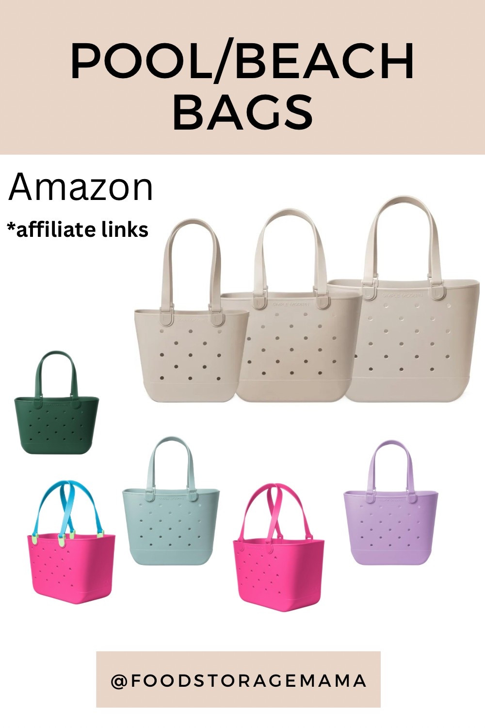 My favorite summer (pool, beach, boating, car, grocery shopping etc) bags are on sale 🎉🎉🎉

Currently 20-30% off on Amazon 🙌🏼

I LOVE these bags. You can use them for anything! I love that the bottom is flat and that these bags will not tip over. 

I have used these bags for grocery shopping, boating, road trips, fruit picking, the swimming pool, and more. 

In fact I keep a small bag in my car at all times to collect all the stuff that piles up in my car. 

These bags are the best!!! And yes I have tried another brand and I like this brand/style from Simple Modern the best. 

Also these bags on sale are significantly cheaper then a similar brand you are probably seeing in sporting goods stores, target, etc… 

#LTKSummerEdit #LTKKids #LTKSaleAlert