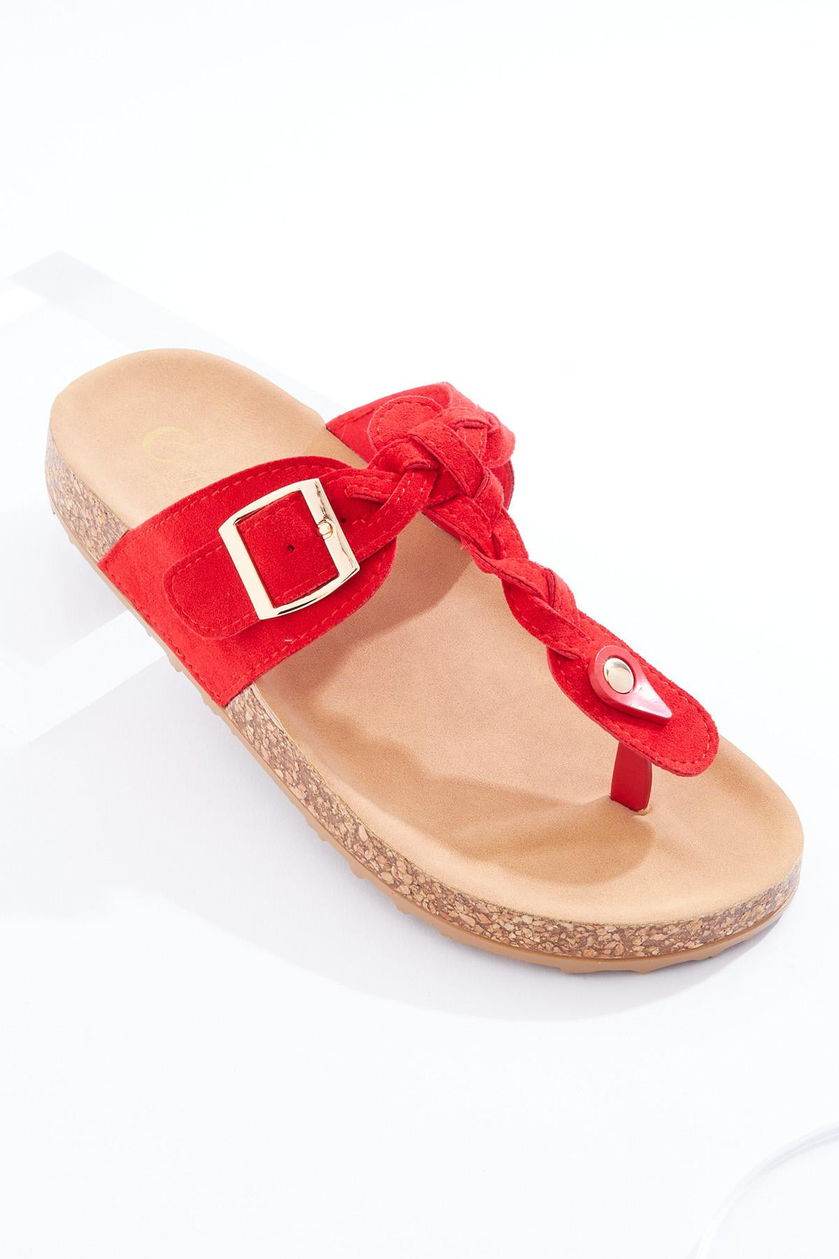 Braided Thong Sandals | Cato Fashions
