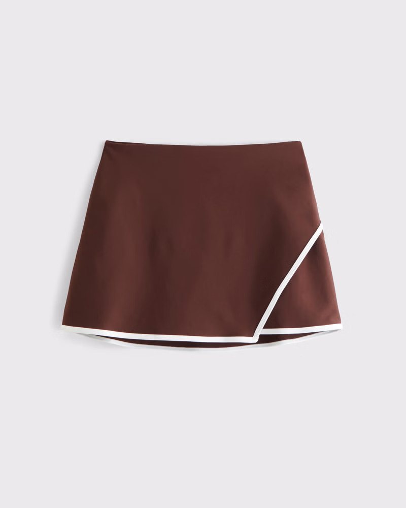 Women's YPB sculptLUX Lined Asymmetrical Wrap Skirt | Women's Active | Abercrombie.com | Abercrombie & Fitch (US)