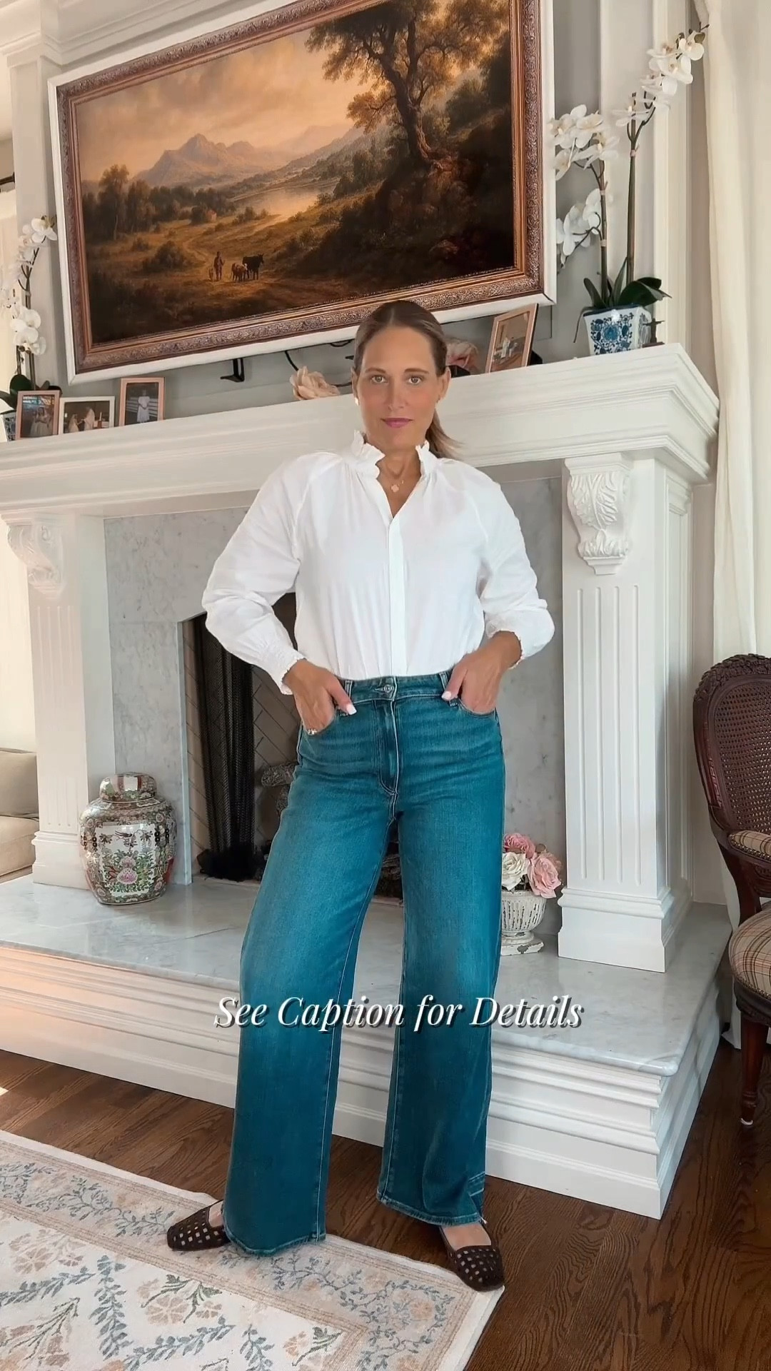 You never stopped asking for it and now it is back in stock! Grab this button down ruffle detail top from Evereve before it sells out again! Trust me, you won’t regret it!

#LTKSeasonal #LTKOver40 #LTKMidsize