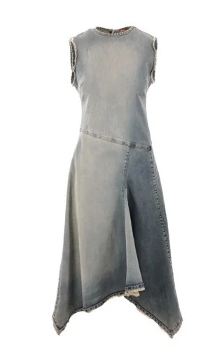Acne Studios Denim Sleeveless Dress | Cettire Global
