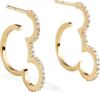 x Disney Mickey Hoop Earrings | Nordstrom