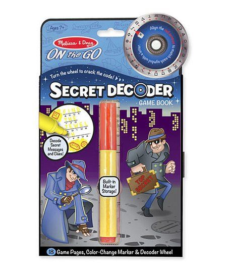 Melissa & Doug Secret Decoder Book | Zulily