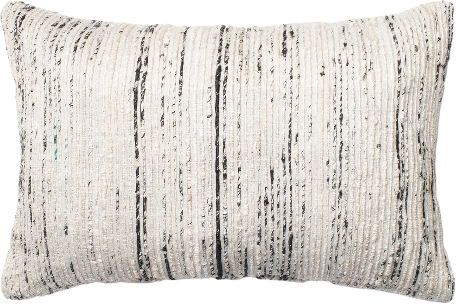 Loloi Poly Set PSETP0242SIMLPIL5 Cover with Poly Fill Decorative Accent Pillow, 13" x 21", Silver... | Amazon (US)