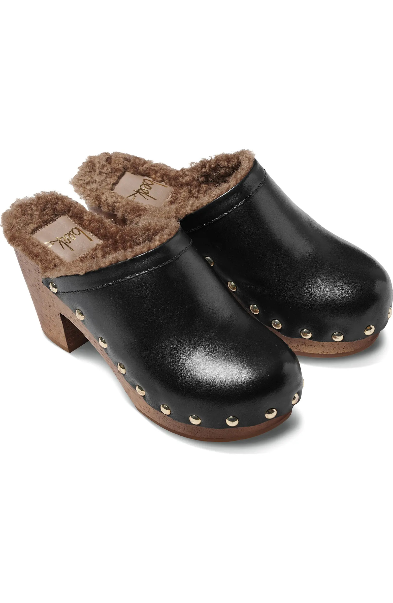 Beek Woodpecker Genuine Shearling Clog (Women) | Nordstrom | Nordstrom