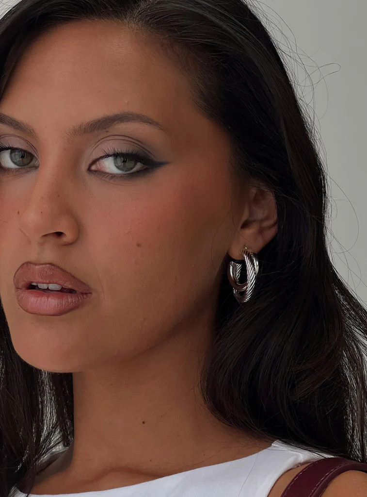 Sweet Deal Linked Earrings Silver | Princess Polly US