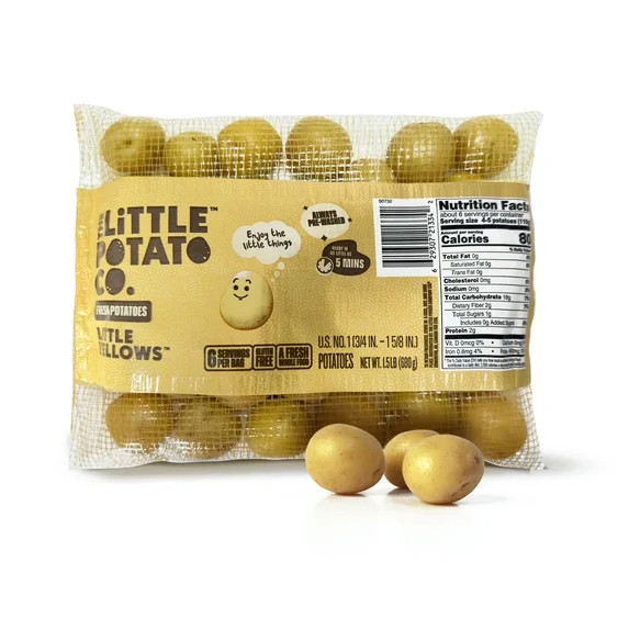 Fresh Yellow Baby Potatoes, 1.5 lb Bag | Walmart (US)