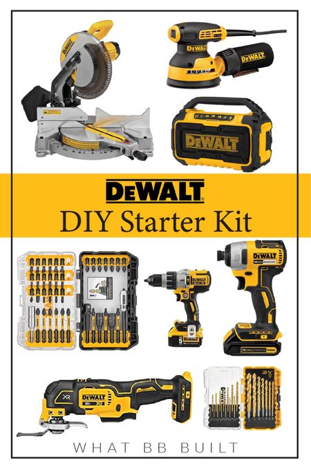 Best beginner DEWALT tools for the DIYer on your list!

#LTKhome #LTKGiftGuide #LTKHoliday
