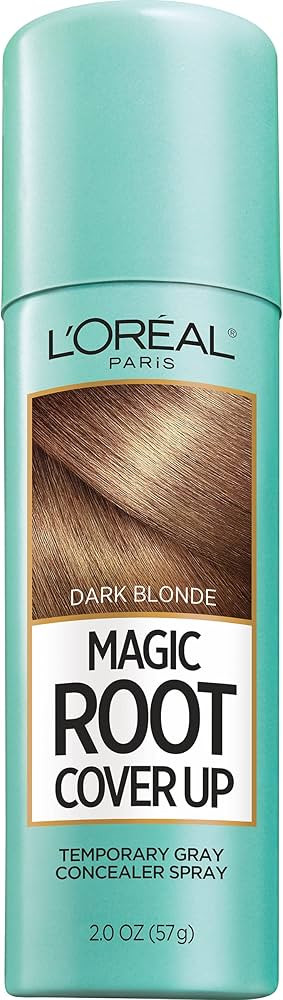 L'Oreal Paris Magic Root Cover Up Gray Concealer Spray Dark Blonde 2 oz.(Packaging May Vary) | Amazon (US)