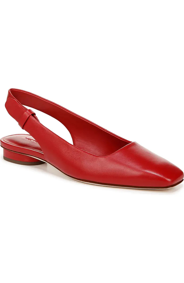 Vince Vida Slingback Flat (Women) | Nordstrom | Nordstrom