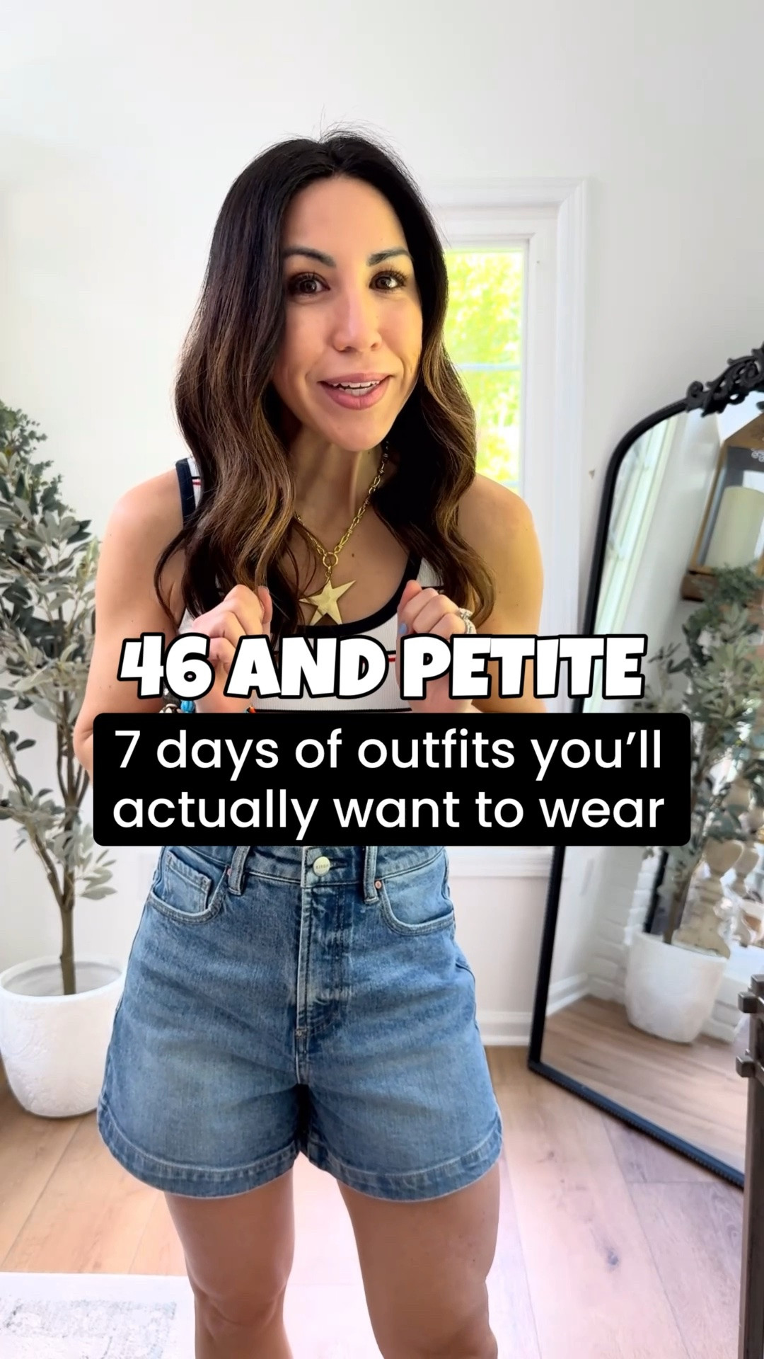 7 days of casual summer outfits from @socialthreads. And wow - these are so my kinda new arrivals. 2 new styles of Risen denim shorts, midrise jeans, casual maxi skirts, a tank dress and easy basic tops. 

Jewelry code HOUSEOFLEO20. Denim shorts 25. Jeans 25. Dress small. Tops small. Striped shorts small. Maxi skirts small. Sandals TTS.

#LTKOver40 #LTKPetite
