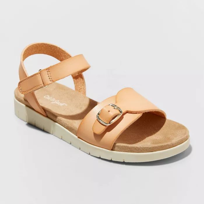 Girls' Karis Footbed Sandals - Cat & Jack™ | Target