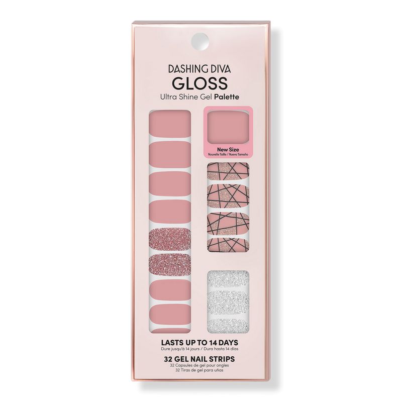 Dashing Diva Rose Sparkle GLOSS Ultra Shine Gel Palette | Ulta Beauty | Ulta
