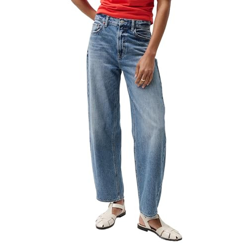 PISTOLA Denim – Wes High Rise Barrel Leg Jeans – Spectacle, 29 | Amazon (US)