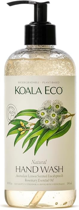 Koala Eco Hand Wash - with Australian Lemon Scented Eucalyptus & Rosemary Essential Oil - 16 oz | Amazon (US)