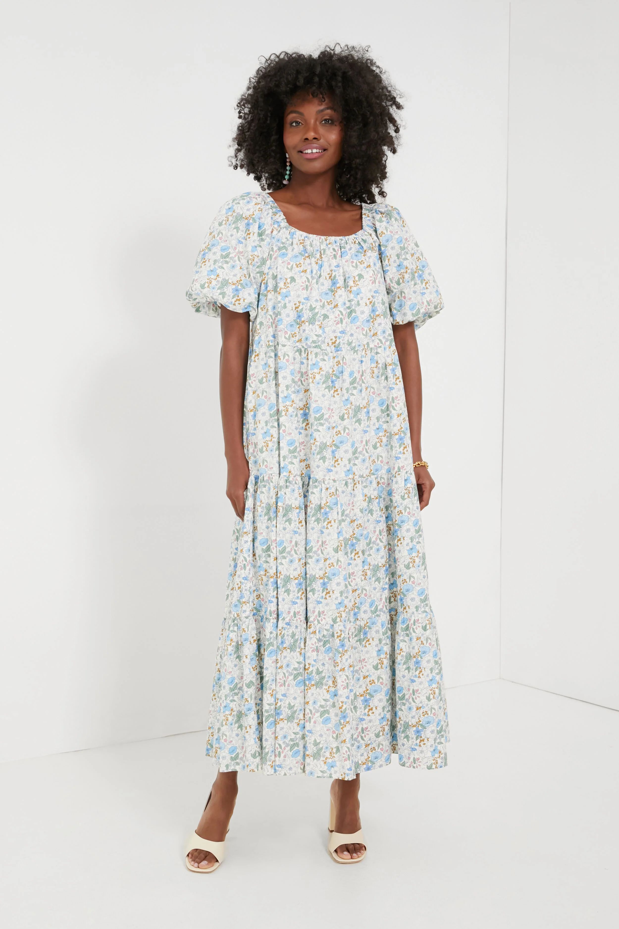 Floral Augusta Tiered Maxi Dress | Tuckernuck (US)