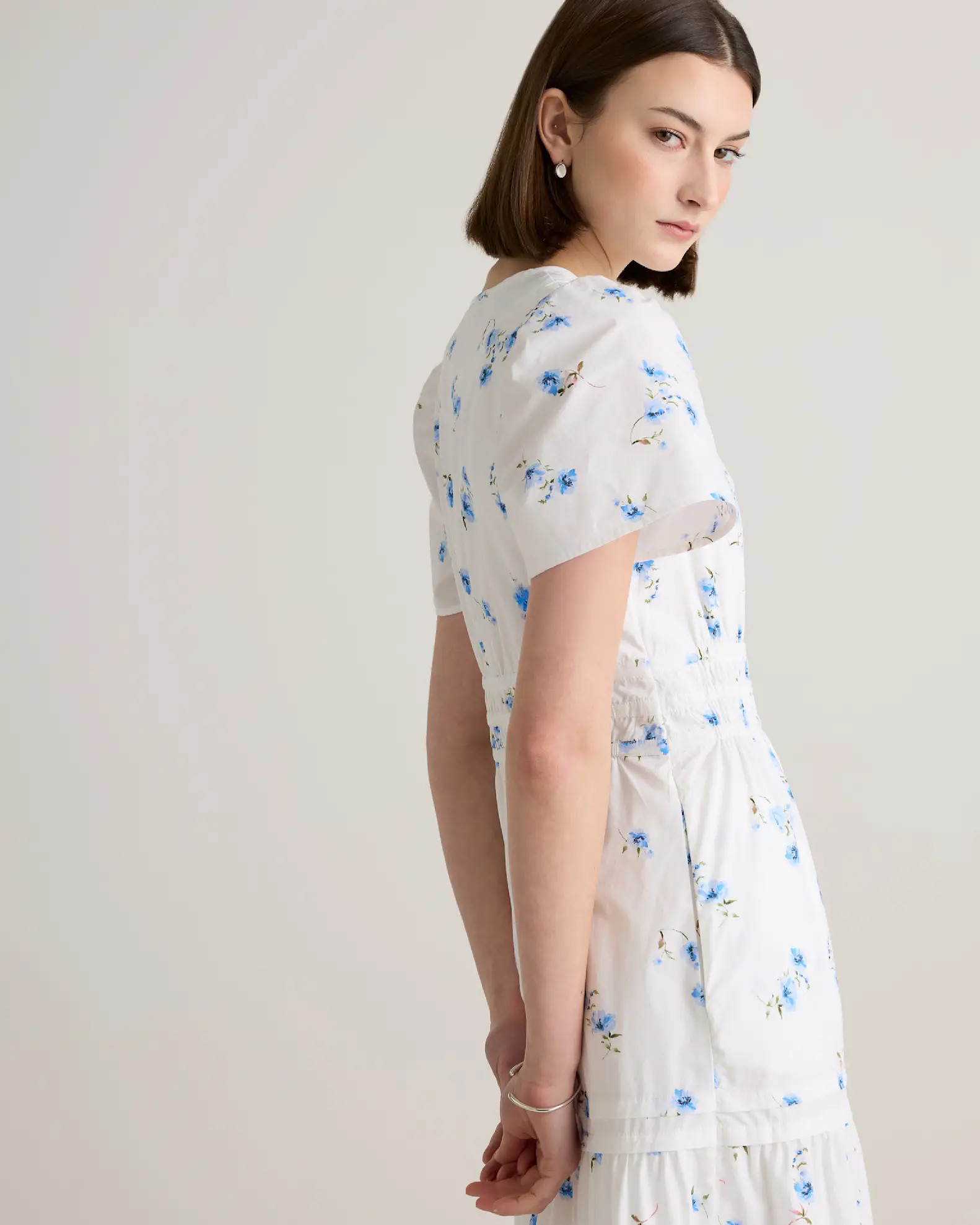 100% Organic Cotton Tiered Maxi Dress | Quince