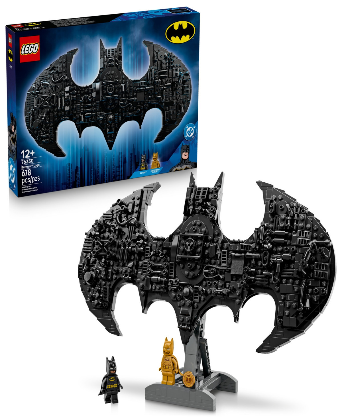 Lego Super Heroes Dc Batman Logo Building Set, 76330 | Macy's