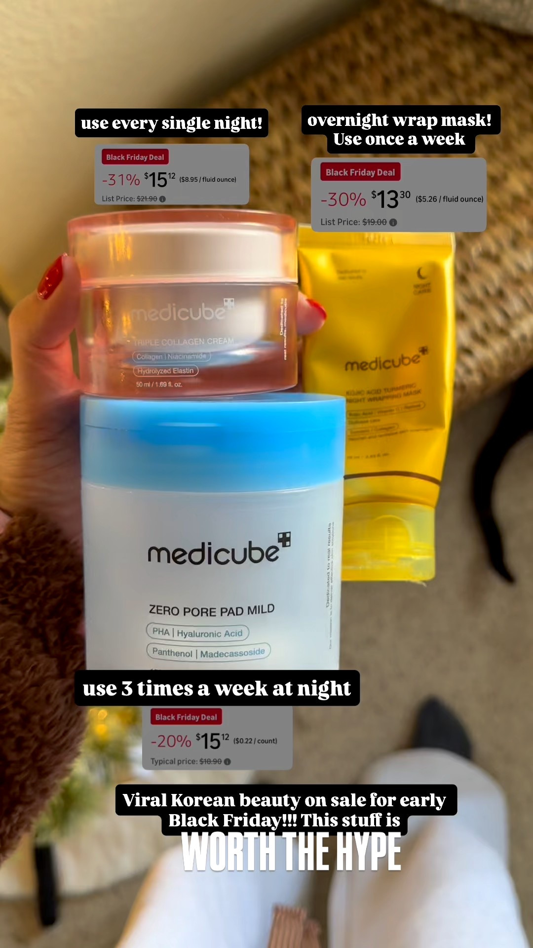Viral Korean beauty that is on sale for early Black Friday!! Medicine is definitely worth the hype!! I’ve been using these products since the beginning of summer and absolutely love them

#LTKGiftGuide #LTKSaleAlert #LTKBeauty