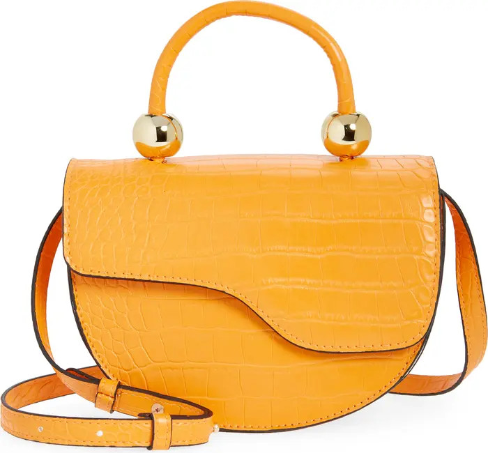 TOPSHOP Cleo Croc Crossbody Bag | Nordstrom | Nordstrom