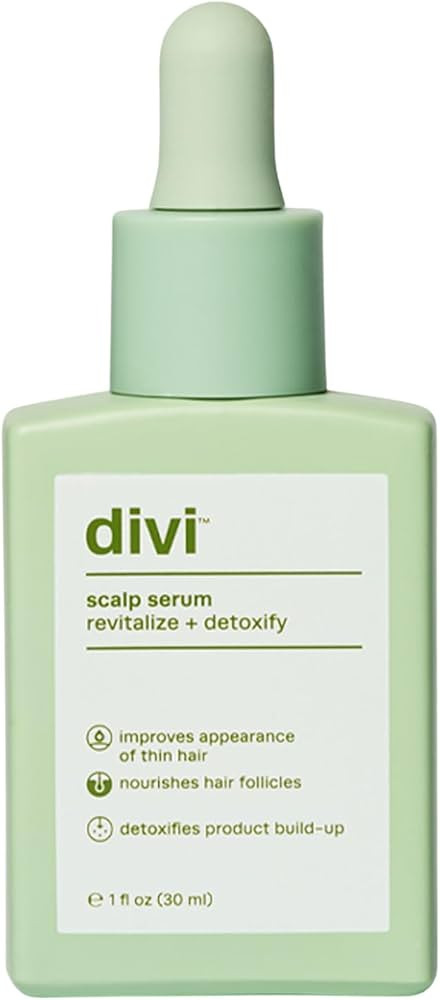 Divi Scalp Serum for Thinning Hair Clinically Tested, Non-Greasy Formula with Amino Acids, Caffei... | Amazon (US)