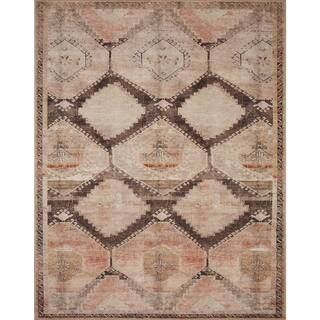LOLOI II Wynter Graphite/Blush 1 ft. 6 in. x 1 ft. 6 in. Sample Traditional Polyester Pile Area R... | The Home Depot