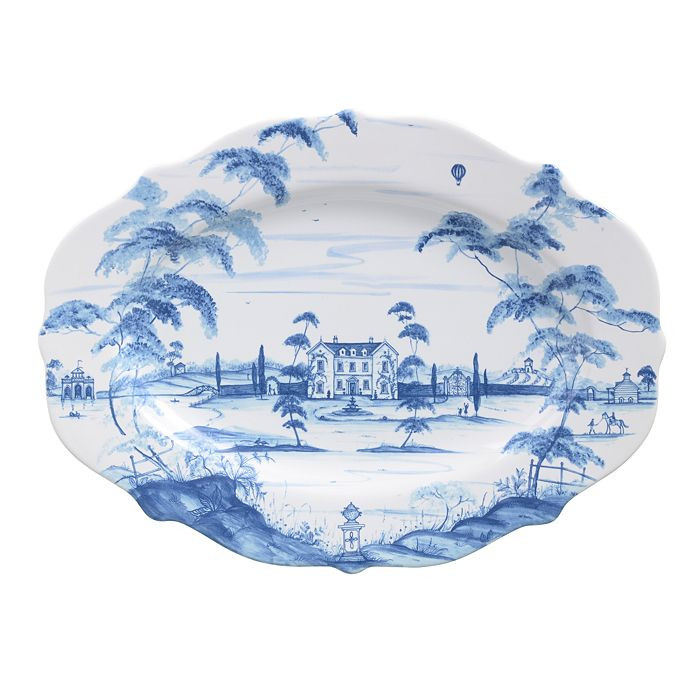 Juliska Country Estate Delft Blue 18.5" Serving Platter Main House Back to Results - Bloomingdale... | Bloomingdale's (US)