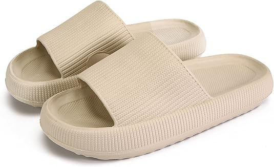Pillow Slides Slippers, Sharllen Super Soft Massage Shower Foam Bathroom Slipper, Non-Slip Quick ... | Amazon (US)