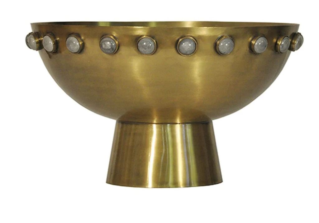 HARVEY BRASS BOWL | Alice Lane Home Collection