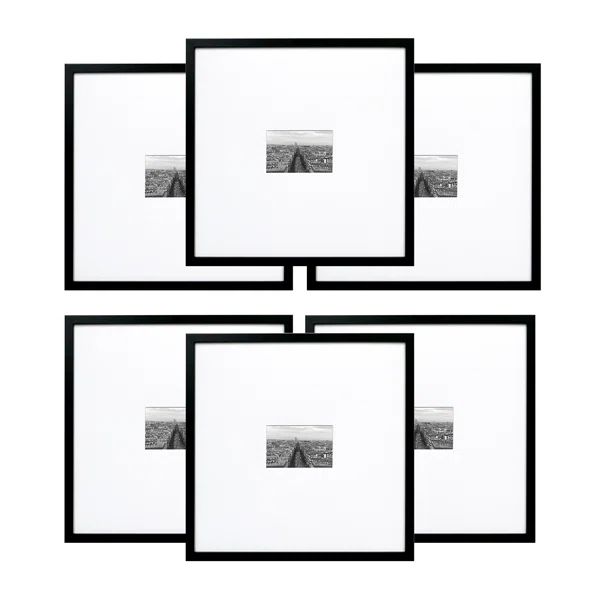 Gallery Wall Wood Frame Set (Set of 6) | Wayfair North America