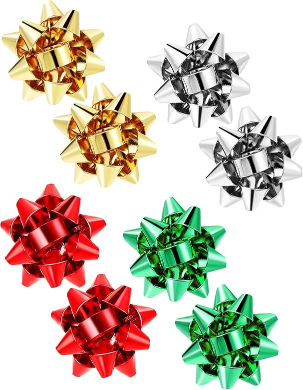 Christmas Bow Earrings Xmas Present Bow Earrings Christmas Stud Earrings for Women Favors | Amazon (US)