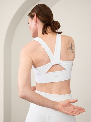 Warrior Twist Longline Bra A-C | Athleta