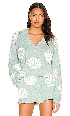 Show Me Your Mumu Gilligan Sweater in Tossed Seashell from Revolve.com | Revolve Clothing (Global)