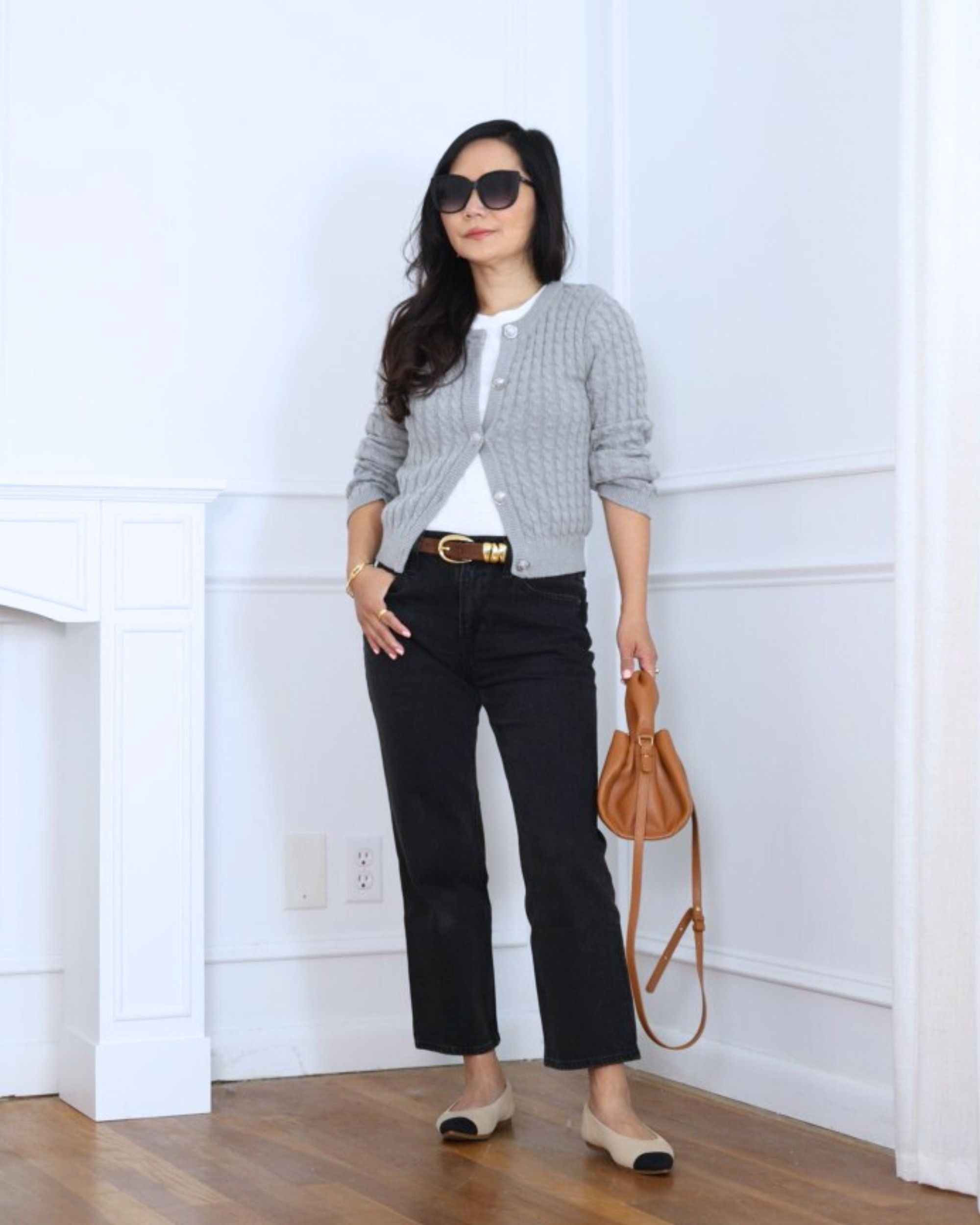 Keeping it simple and timeless — I’m wearing a cozy cable knit cardigan from H&M paired with classic jeans from GAP. I’m 5’2, wearing size XS.

#LTKOver40 #LTKPetite #LTKStyleTip