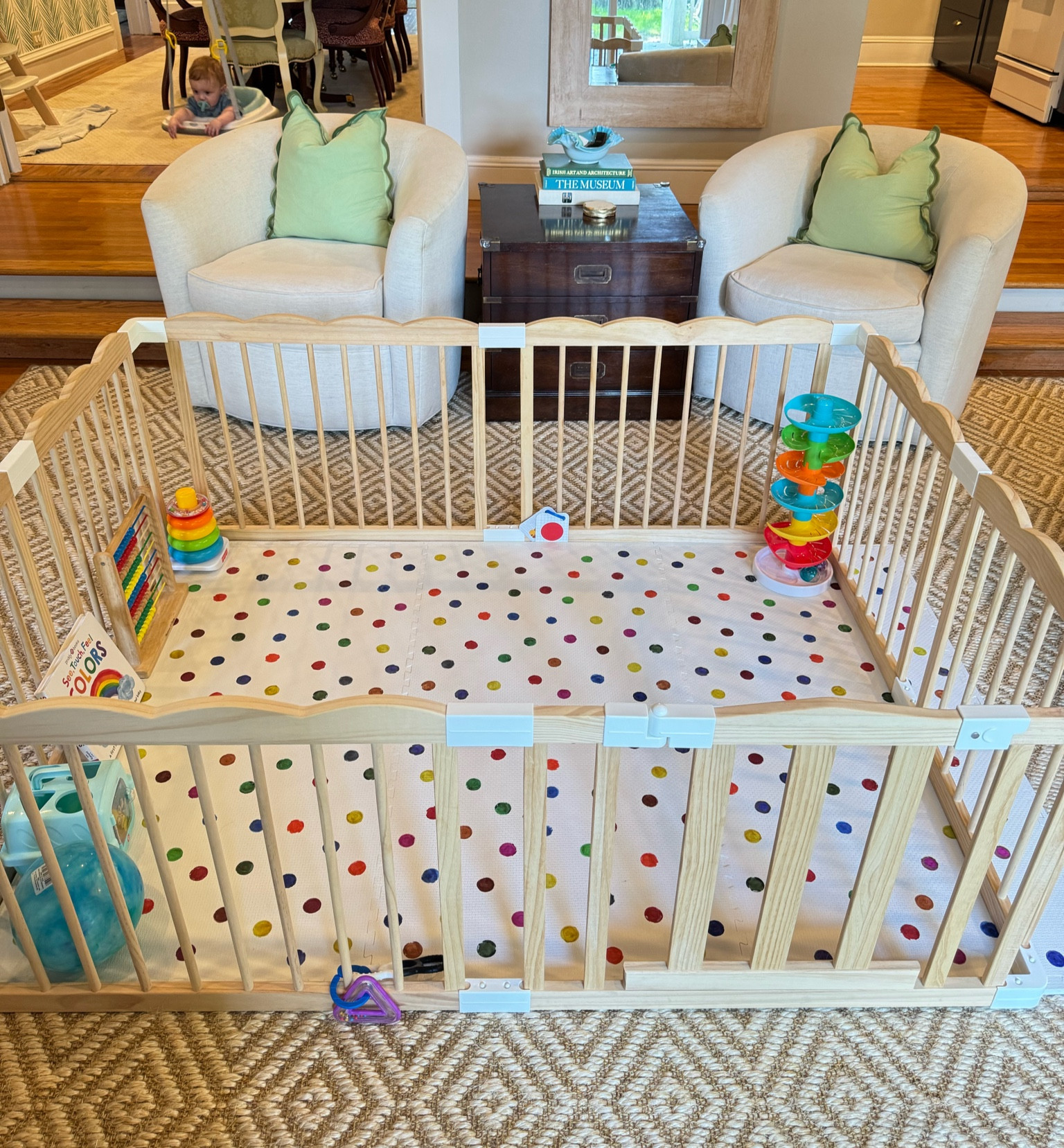 Our cutie play pen is on sale for Amazon Prime week! Of course the polka dot mat isn’t, but it’s on sale in every other color and it’s great quality 

#LTKBaby #LTKHome
