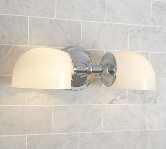 Mercer Double Horizontal Sconce | Pottery Barn (US)