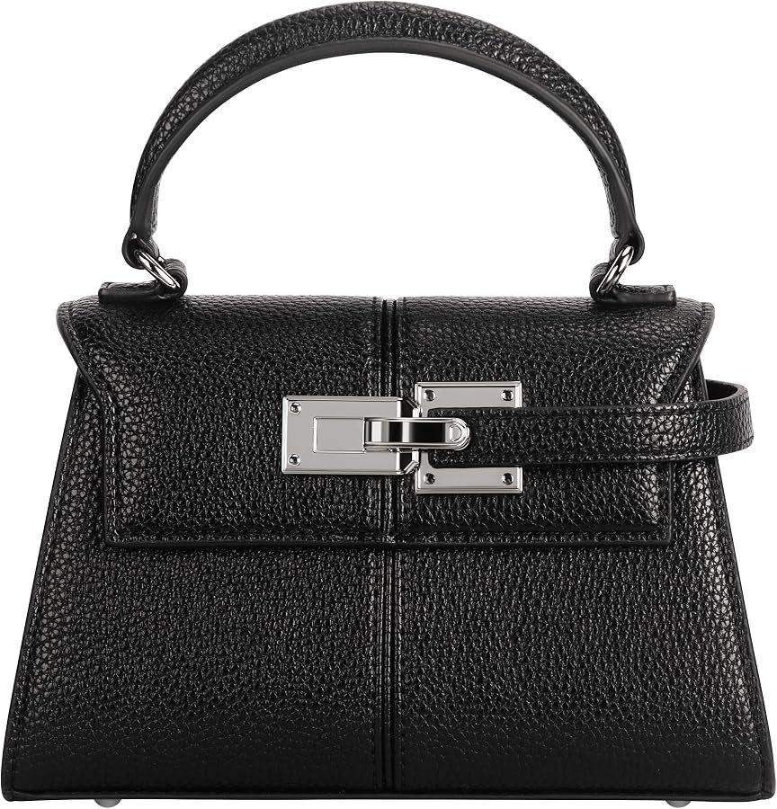 Women's Top Handle Handbag Vegan Leather Crossbody Bag | Amazon (US)