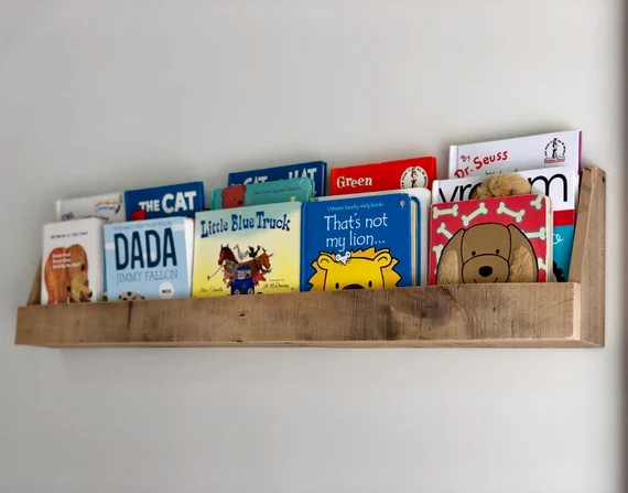 Rustic Bookshelf | Etsy (US)