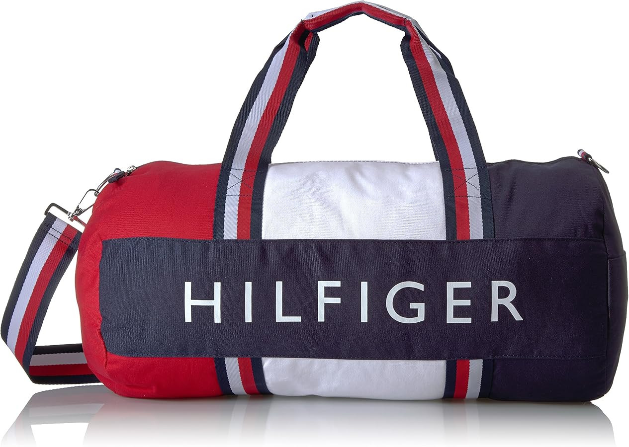 Tommy Hilfiger Men's Patriot Colorblock Duffle Bag | Amazon (US)