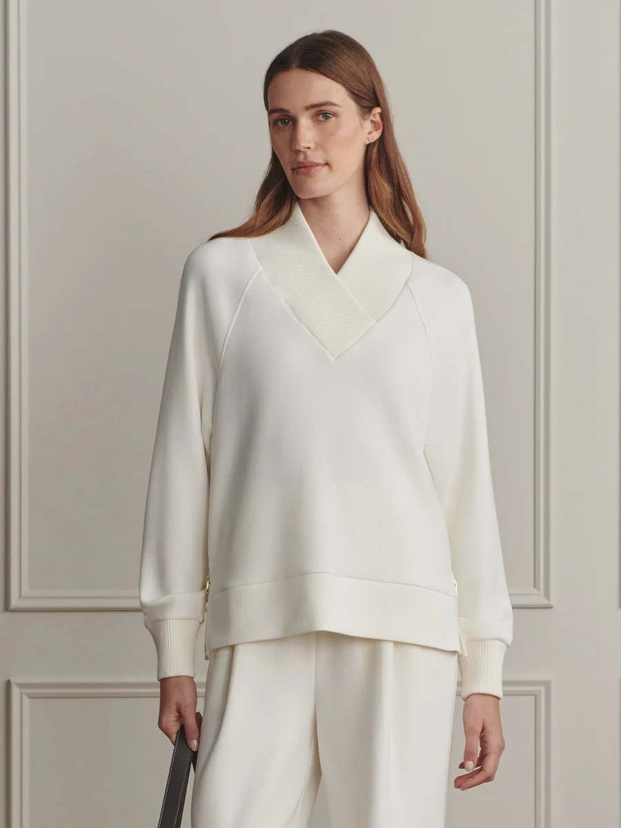 Macie Zip Hem Sweat | Women's Zip Hem Sweatshirt | Varley US | Varley US