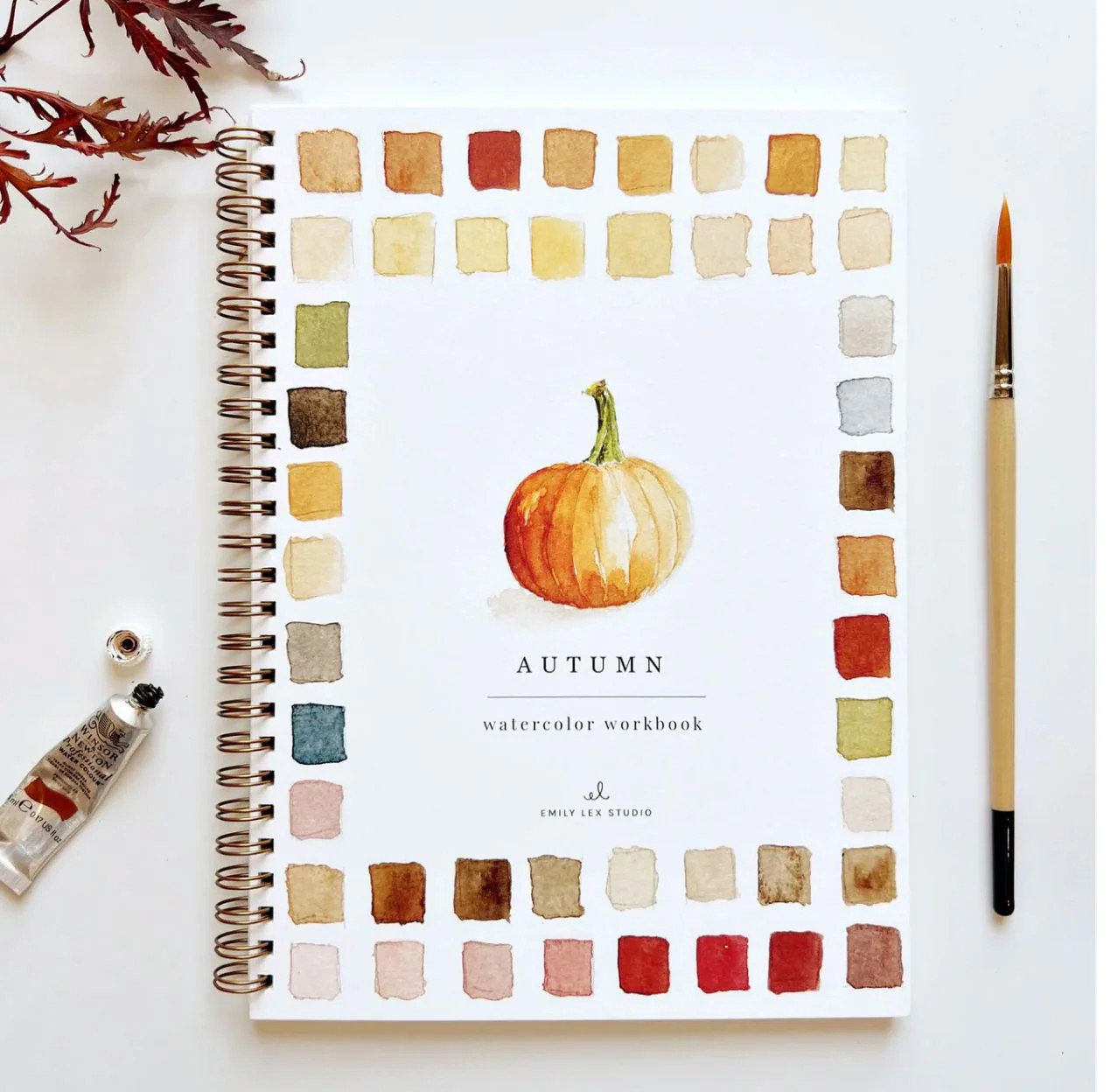 Watercolor Workbook - Autumn | The Horseshoe Crab