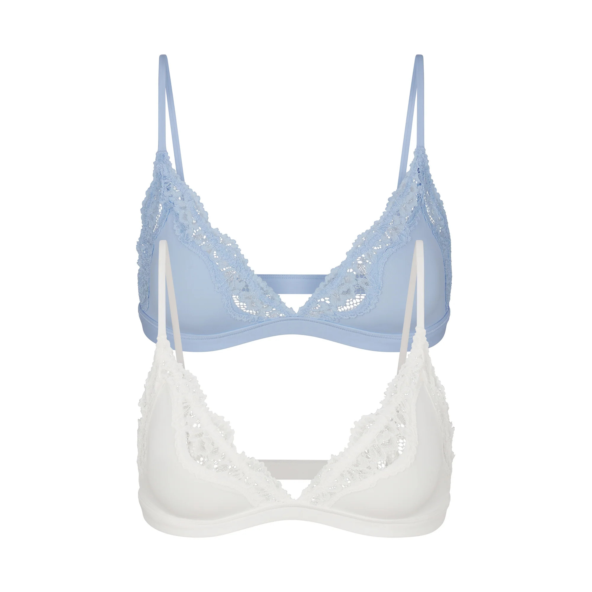 FITS EVERYBODY LACE TRIANGLE BRALETTE PACK | SKIMS (US)