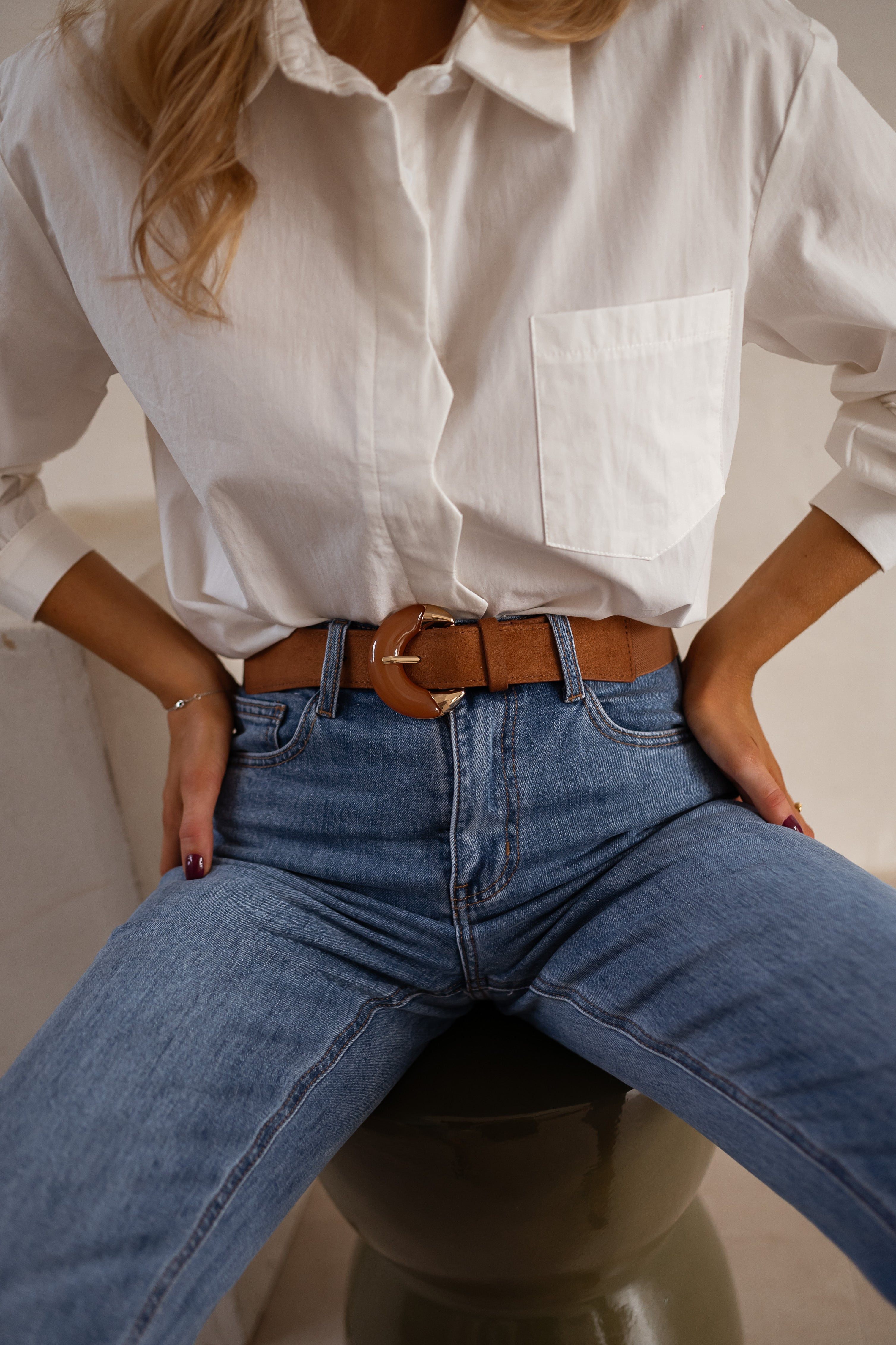 Camel Baron Belt | Easy Clothes